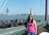 Cruising around Halong Bay, Vietnam