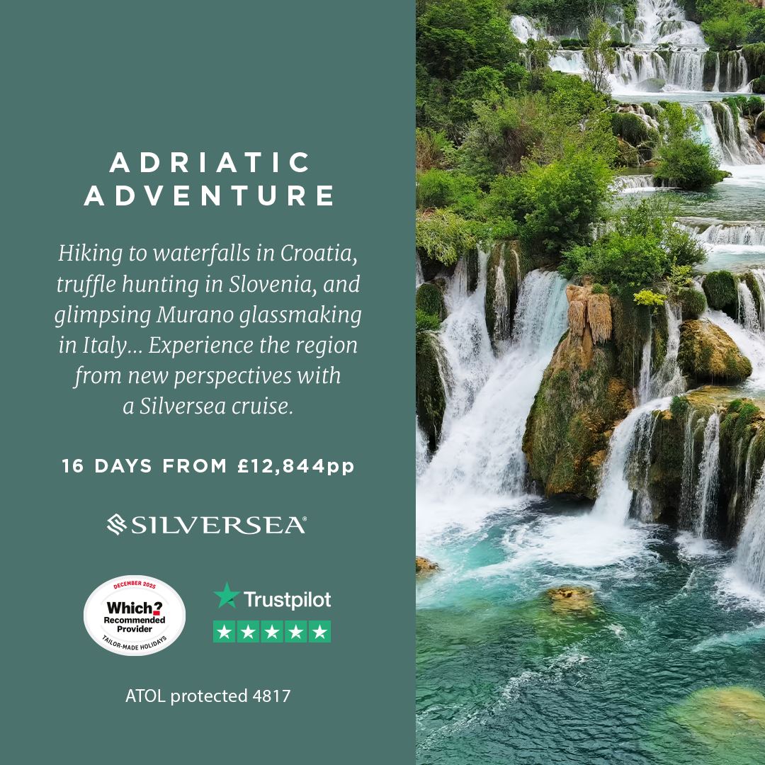 Silversea Adriatic social media ad 2026 — Instagram
