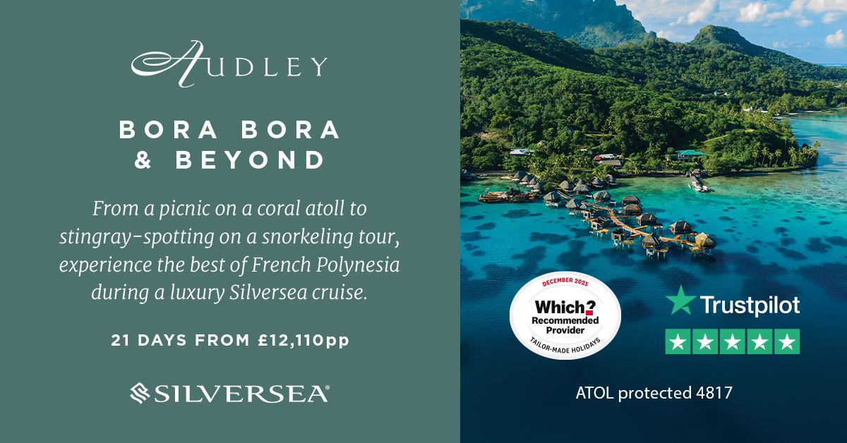 Silversea Bora Bora social media ad 2026 — Facebook