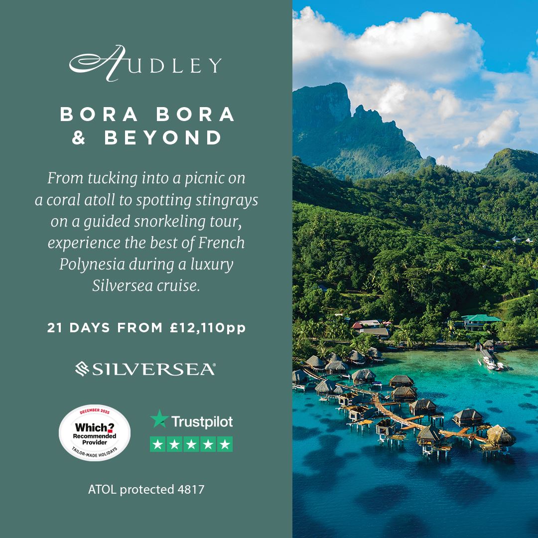 Silversea Bora Bora social media ad 2026 — Instagram